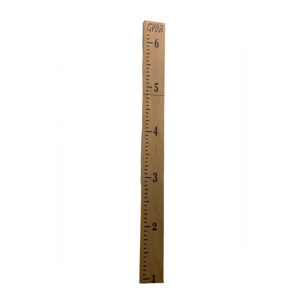 NWOT Large Wall Mounted Wooden Growth Chart Tracker